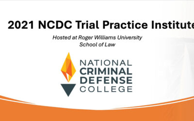 Final Day of NCDC Trial Practice Institute