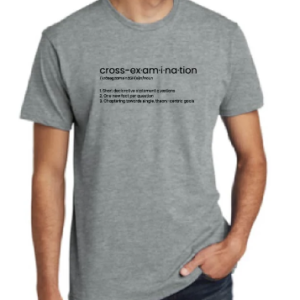 Cross- Examination T-Shirt