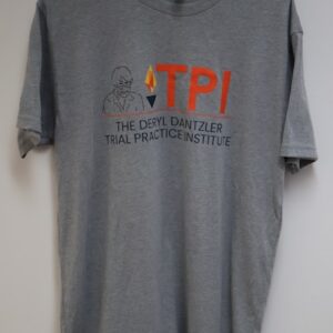 Gray TPI Shirt (James Baldwin quote)